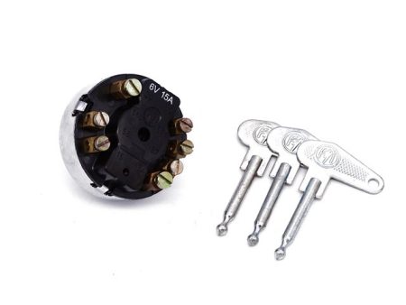 GYÚJTÁSKAPCSOLÓ 12V (Motor-robogó alkatrész)