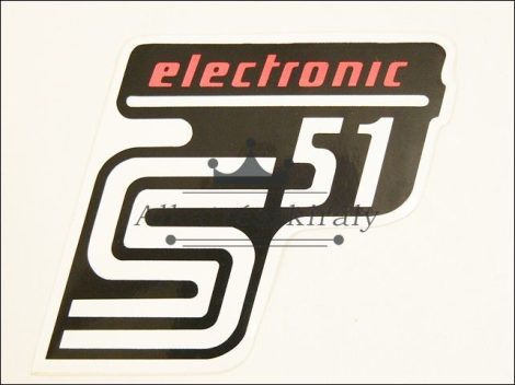MATRICA DEKNIRE S51 ELEKTRONIC /PIROS MATT/ (Simson alkatrész)