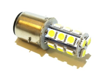 [EGYÉB / UNIVERZÁLIS] - IZZÓ 12 V 35/35 W BA20D LED 5050SMD