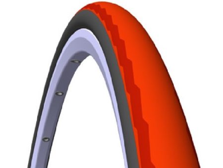 23-622 700-23C R01 Phoenix piros Rubena köpeny (Motor-robogó alkatrész)