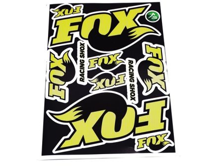 MATRICA KLT. FOX /SÁRGA/ RACING SHOX