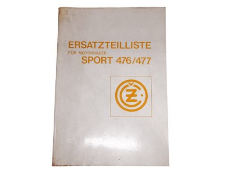 ALKATRÉSZ KATALÓGUS JAWA /476-477/ NÉMET